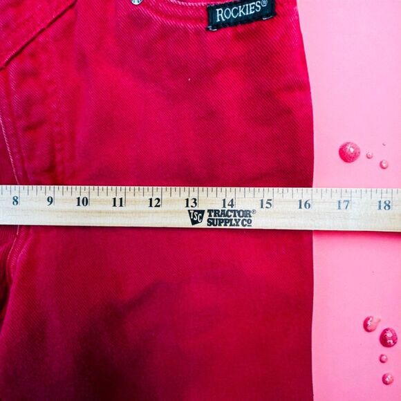 Vintage Rocky Mountain Jeans Womens 23 High Rise Straight Leg Western 34 Inseam - Picture 7 of 13